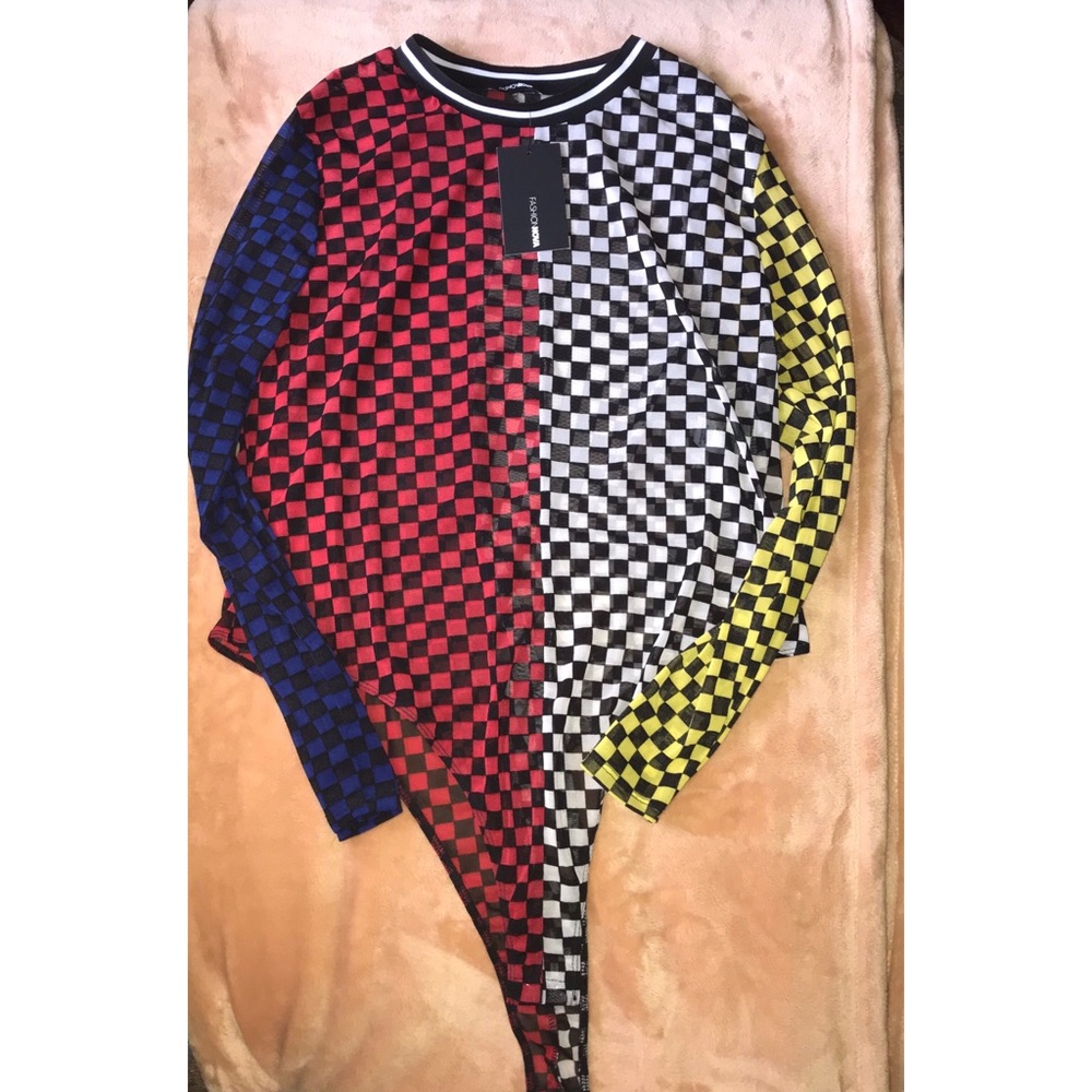 Fashion Nova Raceway To Heaven Bodysuit